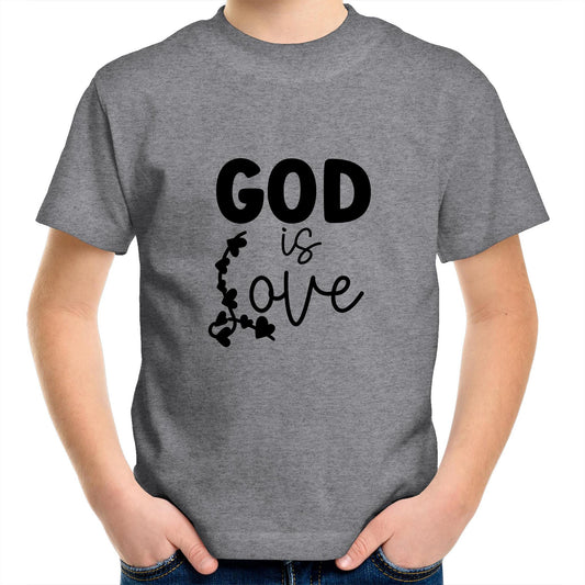 God is Love Kids & Youth Christian T-Shirt