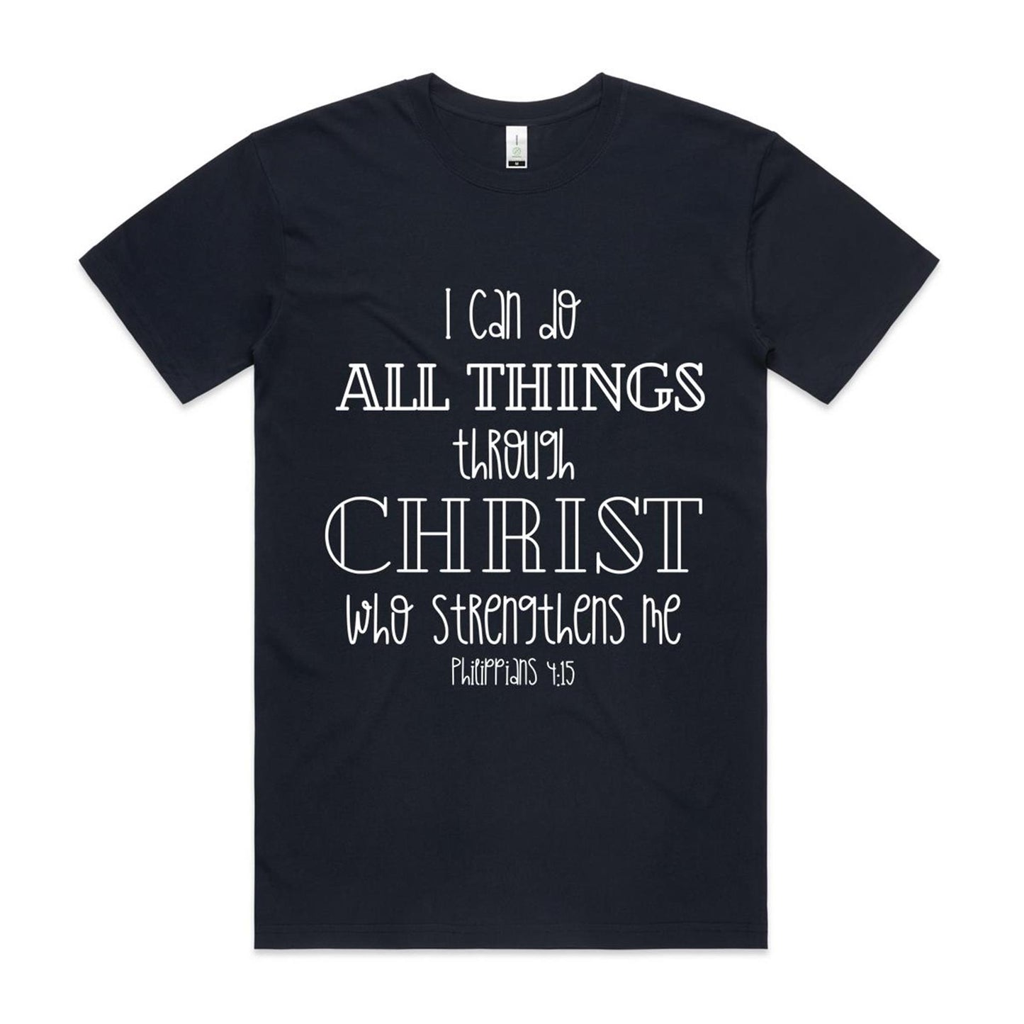 Through Christ Organic Men's Tee