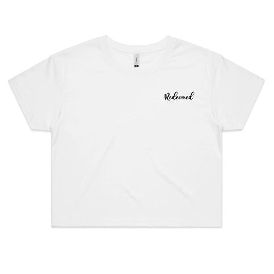 Redeemed Women's Crop Tee