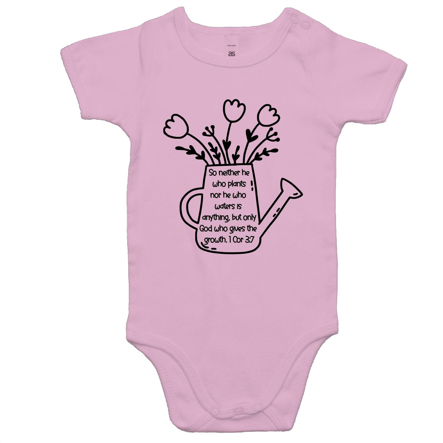 God Made It Grow Baby Onesie Romper