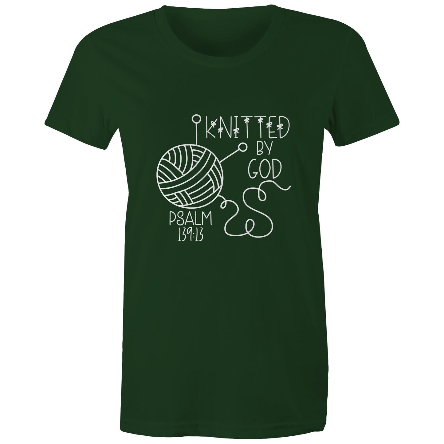 Knitted By God Women's Maple T-Shirt
