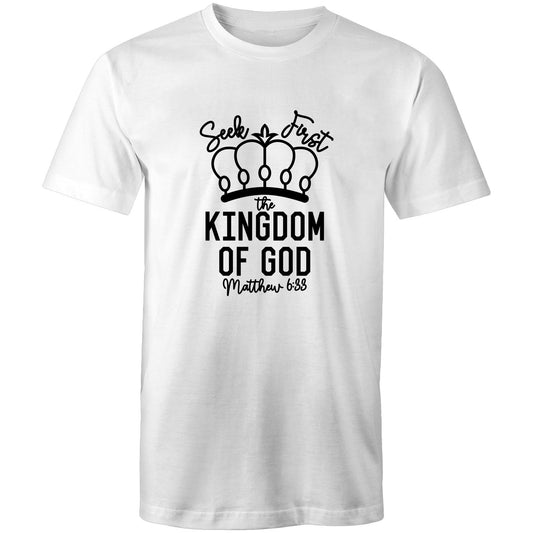 Seek First the Kingdom of God Men's T-Shirt