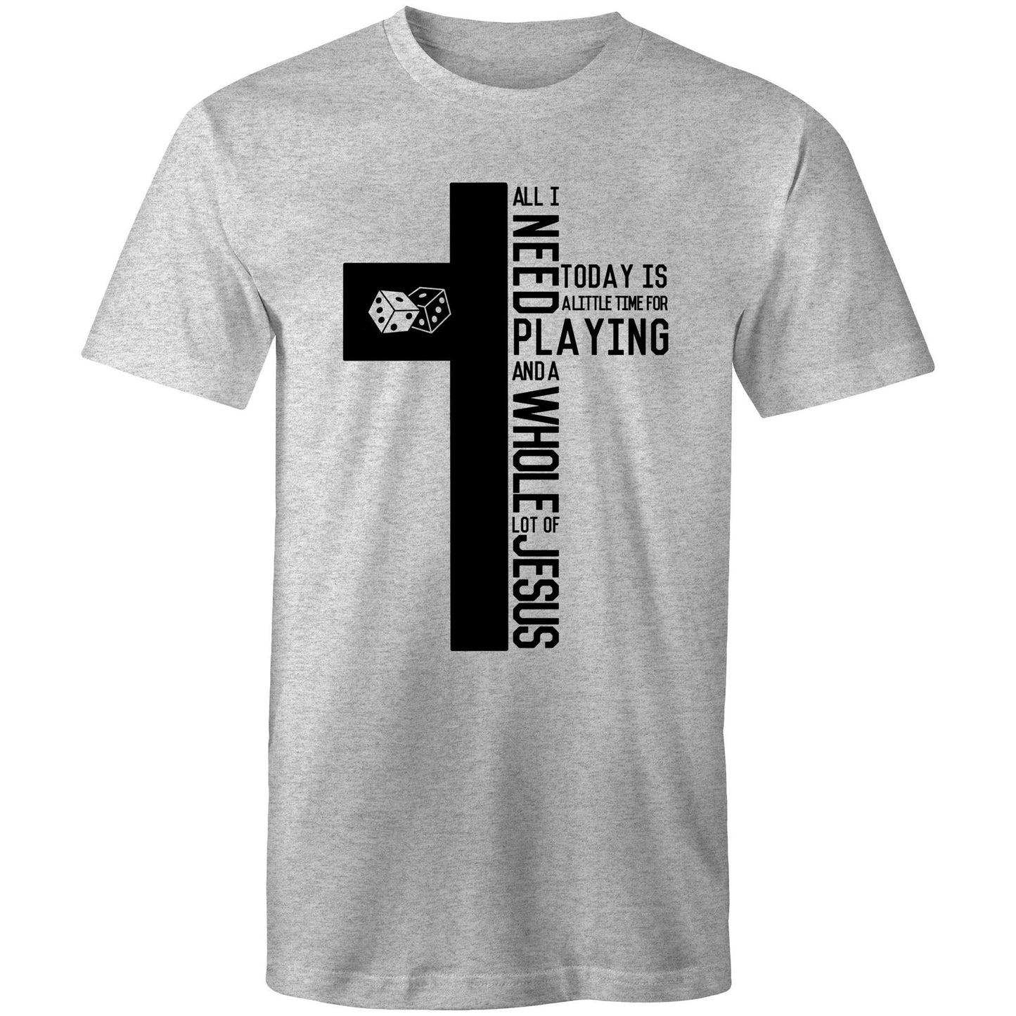 I Need Games & Jesus Men's T-Shirt