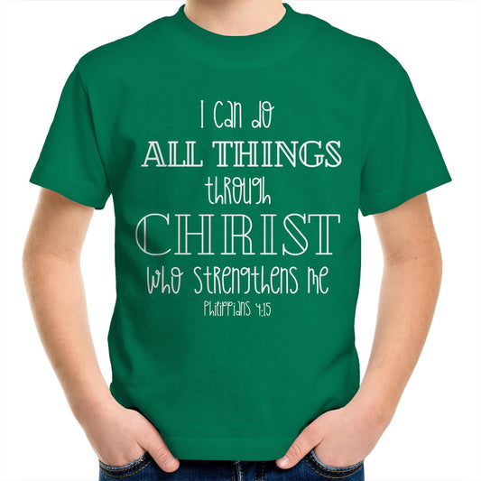 Through Christ Kids & Youth T-Shirt